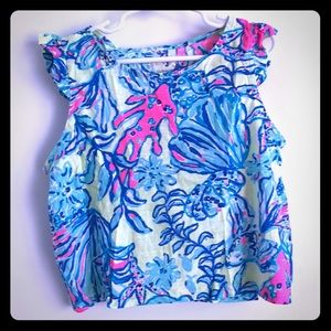 Girls Lilly Pulitzer top & skort set